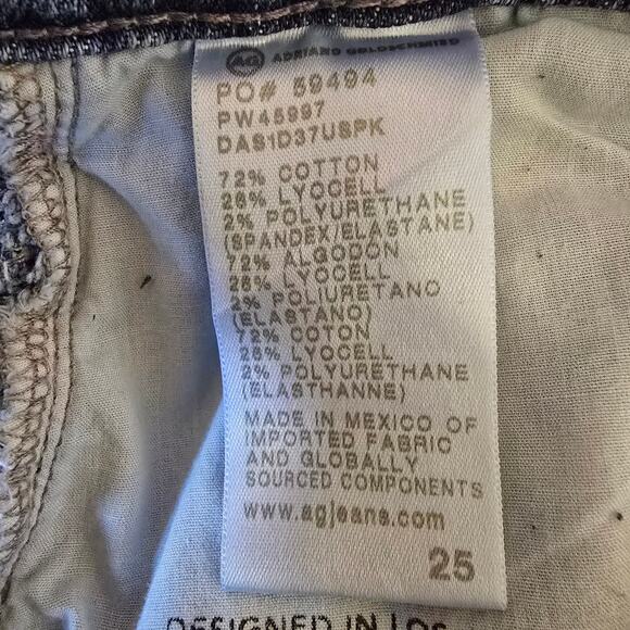 AG Adriano Goldschmied Stella Low Slung Palazzo Wide Leg jeans - Picture 6 of 14